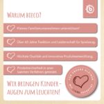 Bieco Kuscheltier Reh Ella mit Rassel | Baby Kuscheltier ab 0 Monate Stofftier Baby Plüschtier Reh rentier – Bild 2